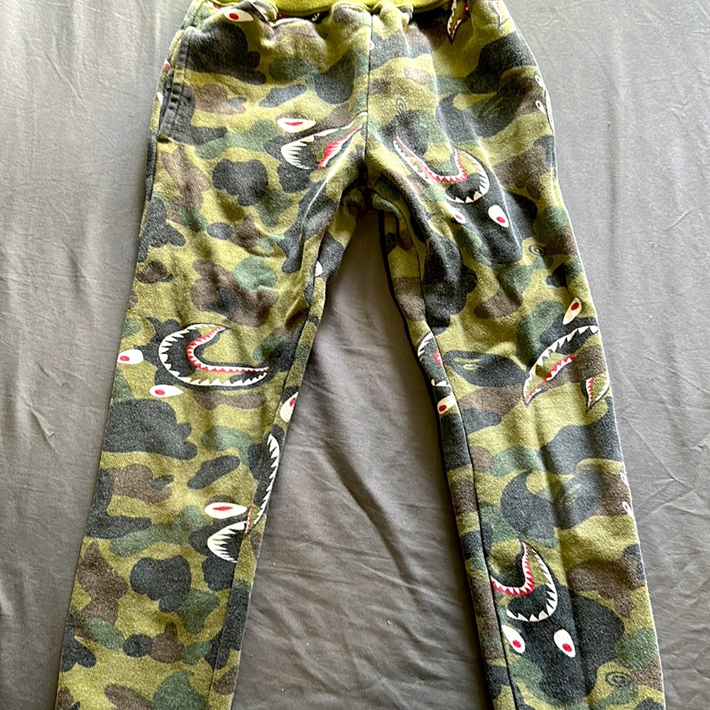 A Bathing Ape Sweatpants Camo
